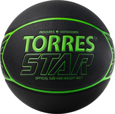 Баскетбольный мяч Torres Star, размер №7