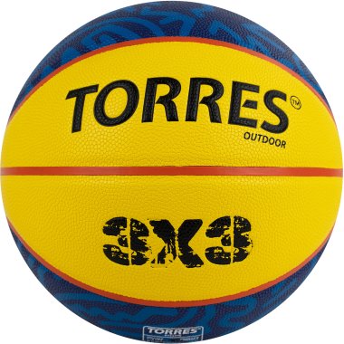 Баскетбольный мяч Torres (стритбол) 3х3 Outdoor, размер №6