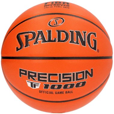 Баскетбольный мяч Spalding Tf-1000 Precision, размер №7, FIBA Approved Баскетбольный мяч Spalding Tf-1000 Precision, размер №7, FIBA Approved