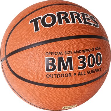Баскетбольный мяч Torres BM 300, размер №6