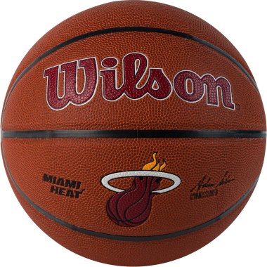 Баскетбольный мяч Wilson NBA Miami Heat, размер №7