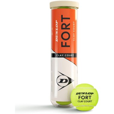 Мяч для большого тенниса Dunlop Fort Clay Court 4B, ITF Approved