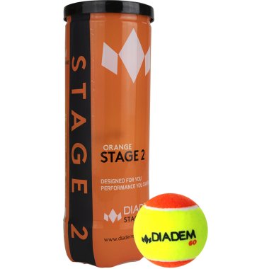 Мяч для большого тенниса Diadem Stage 2 Orange Ball
