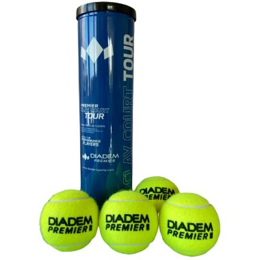 Мяч для большого тенниса Diadem Premier Clay Court Tour 4B, ITF Approved